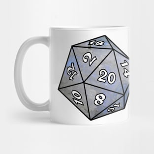 Moonstone D20 Dice Mug